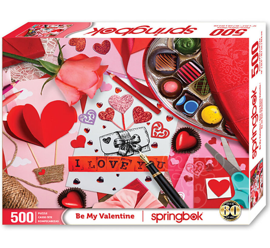 Springbok Be My Valentine Puzzle 500pcs Limited Release