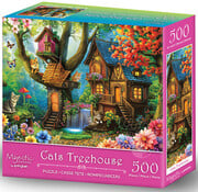 Springbok Majestic by Springbok Cats Treehouse Puzzle 500pcs