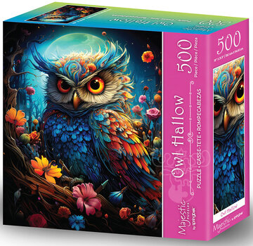 Springbok Majestic by Springbok Owl Hallow Puzzle 500pcs