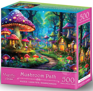 Springbok Majestic by Springbok Mushroom Path Puzzle 500pcs
