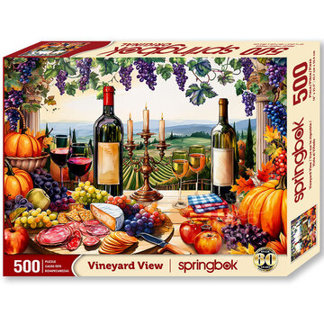 Springbok Springbok Vineyard View Puzzle 500pcs Limited Release