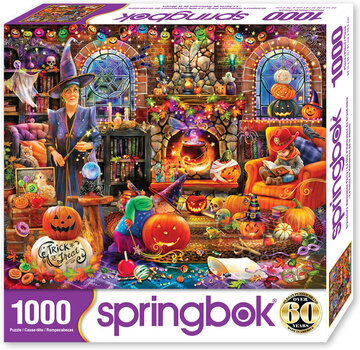Springbok Springbok Grandma's Halloween Party Puzzle 1000pcs Limited Release