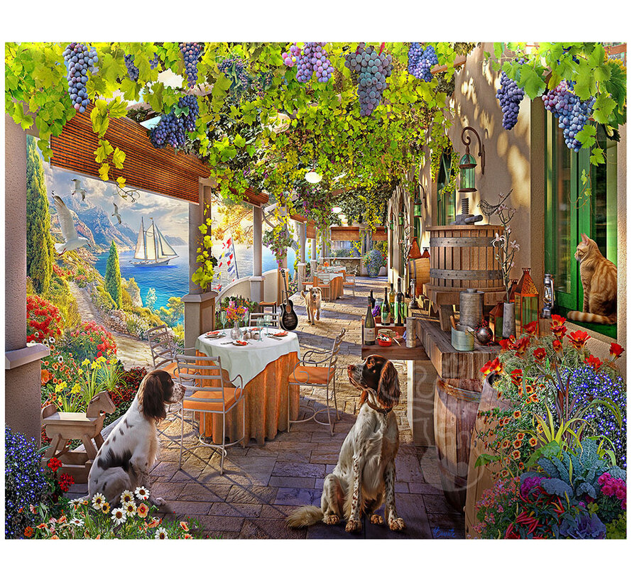 Springbok Vineyard Porch Puzzle 1000pcs Limited Release