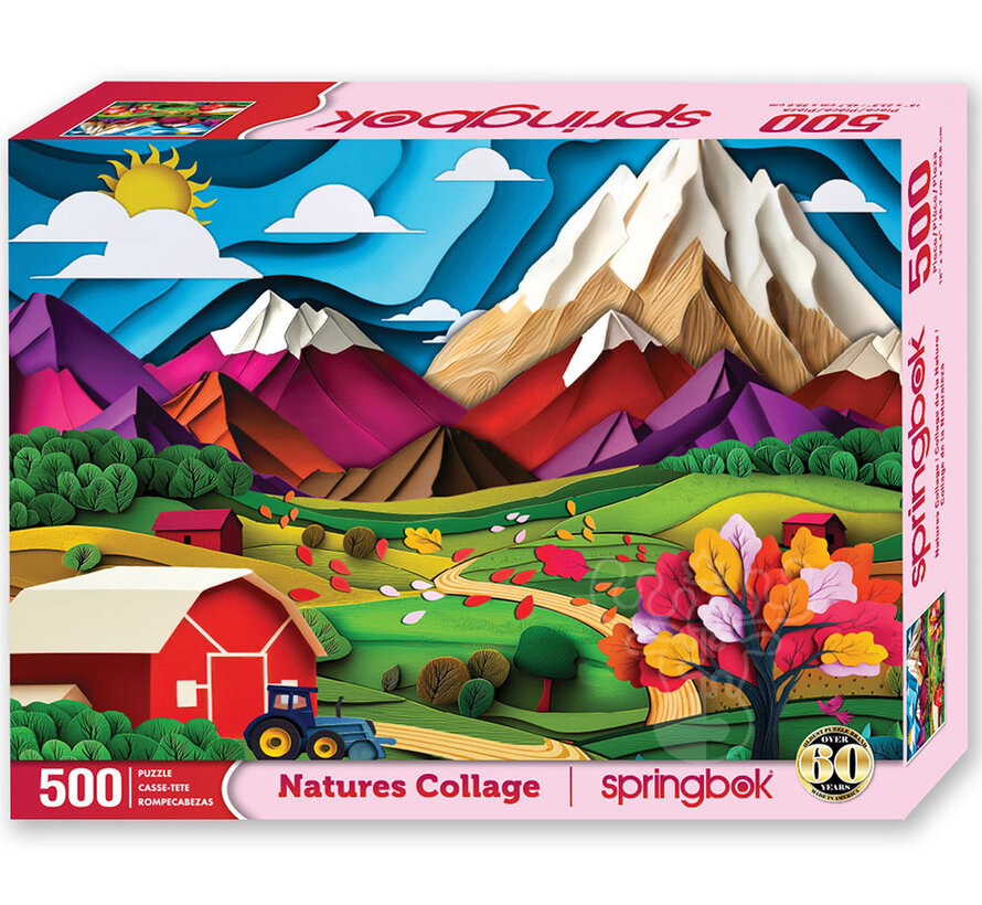 Springbok Nature's Collage Puzzle 500pcs