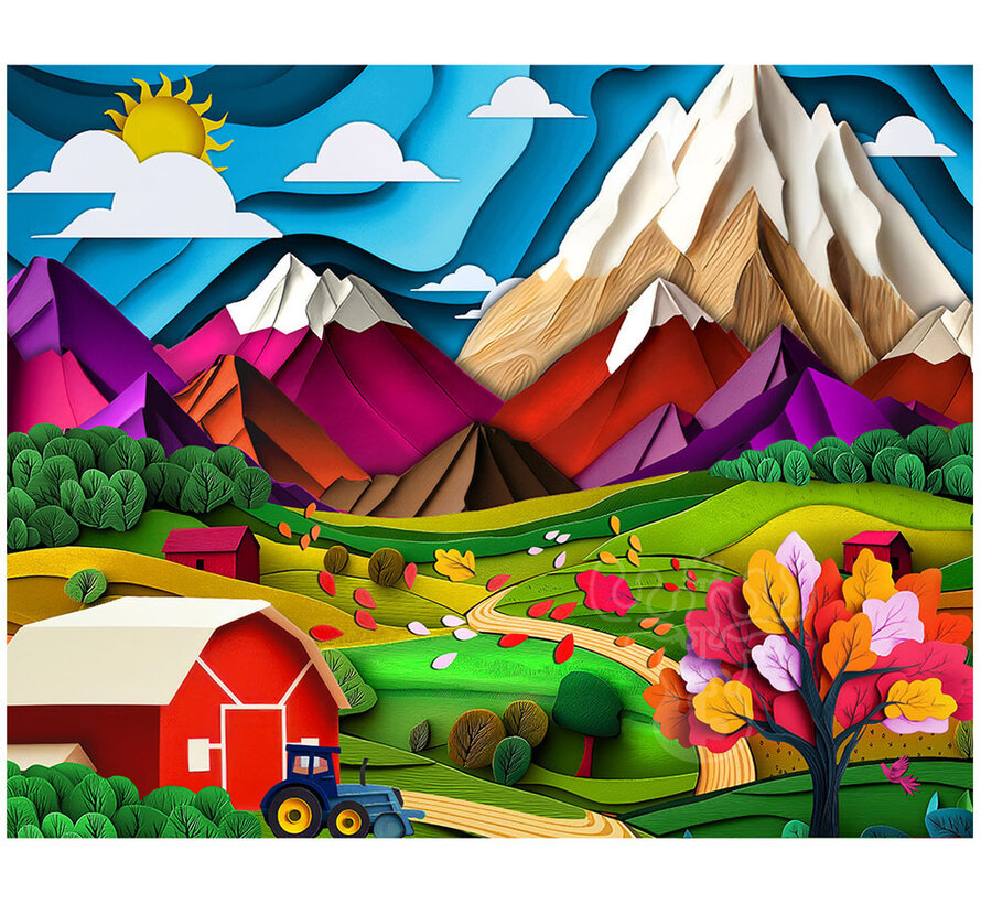 Springbok Nature's Collage Puzzle 500pcs
