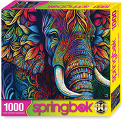 Springbok Springbok Elephant Mandala Puzzle 1000pcs
