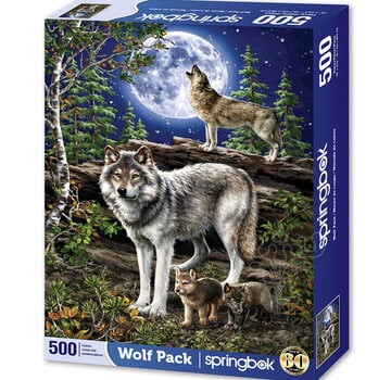 Springbok Springbok Wolf Pack Puzzle 500pcs Limited Release