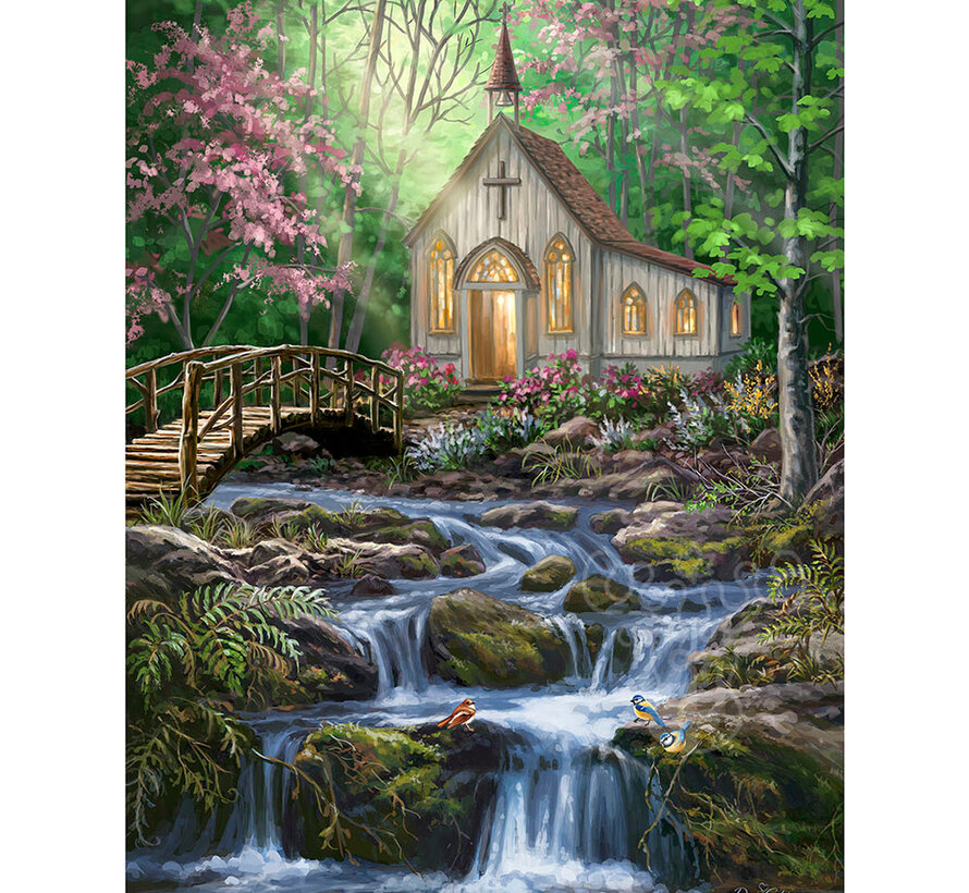 Springbok Peaceful Prayer Puzzle 500pcs