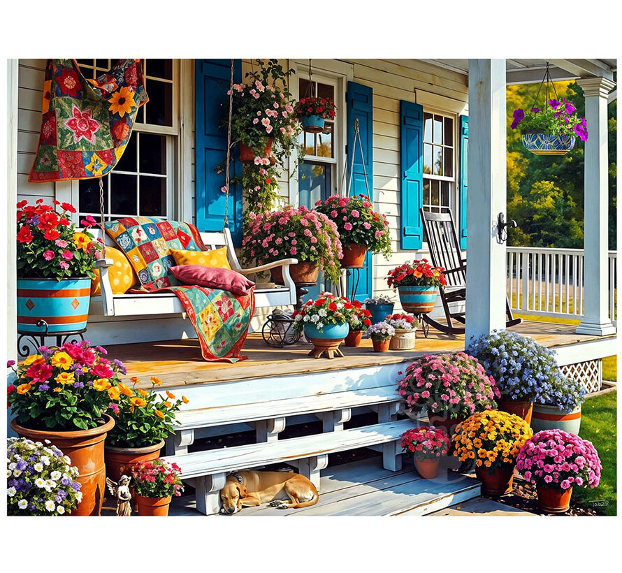 Springbok Front Porch Puzzle 500pcs