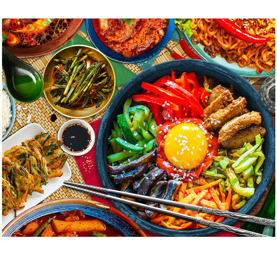 Springbok Korean Delight Puzzle 1000pcs Limited Release
