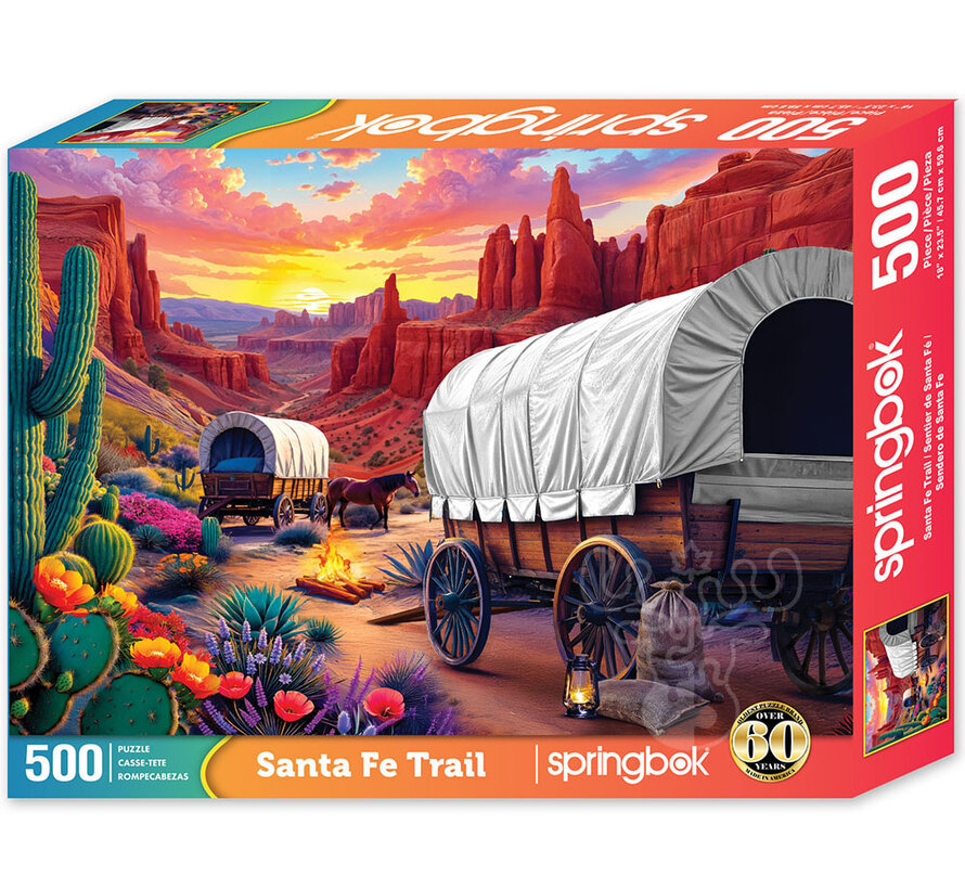 Springbok Santa Fe Trail Puzzle 500pcs