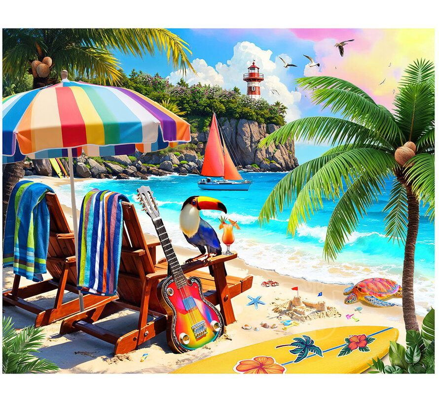 Springbok Tropical Paradise Puzzle 1000pcs