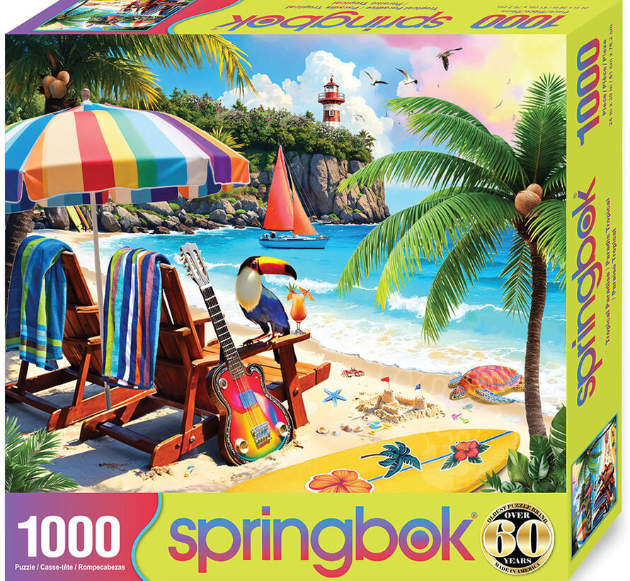 Springbok Tropical Paradise Puzzle 1000pcs