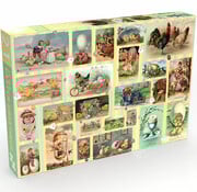 Penny Puzzle Penny Puzzle Ye Old Easter Greetings Puzzle 1000pcs