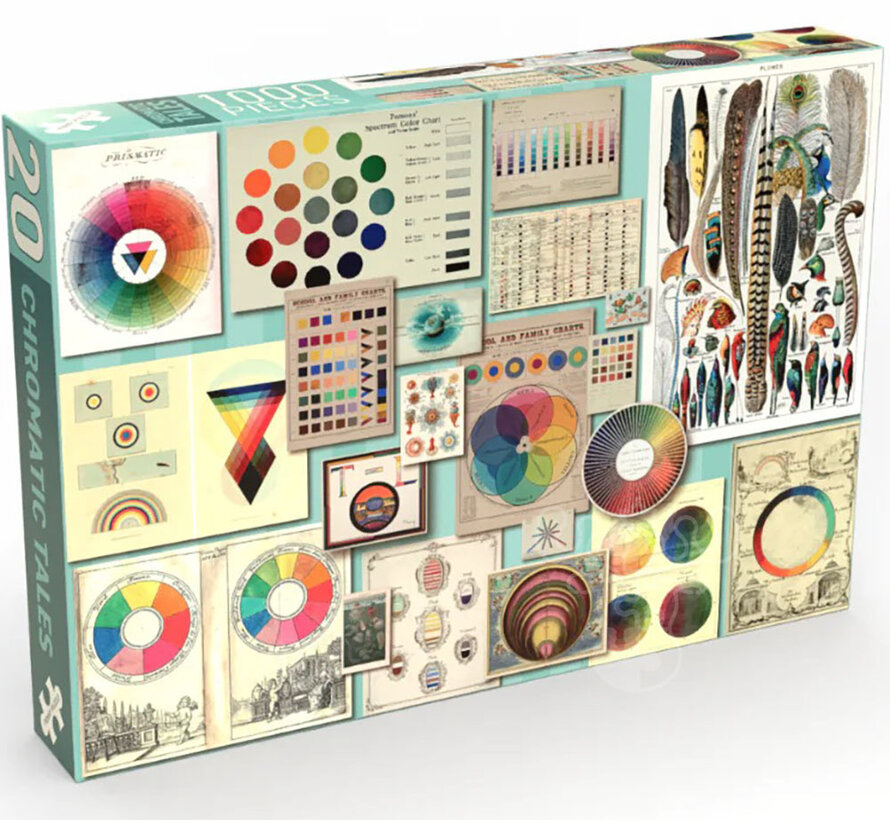 Penny Puzzle Chromatic Tales Puzzle 1000pcs
