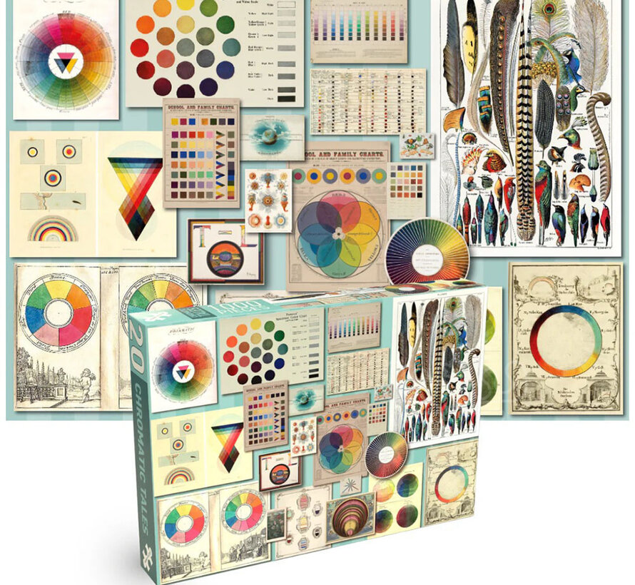 Penny Puzzle Chromatic Tales Puzzle 1000pcs
