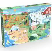 Penny Puzzle Penny Puzzle The 4 Seasons Puzzle 1000pcs