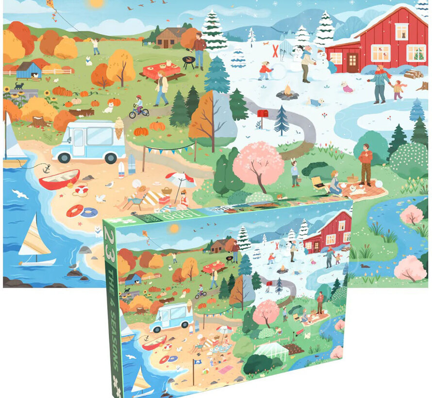 Penny Puzzle The 4 Seasons Puzzle 1000pcs