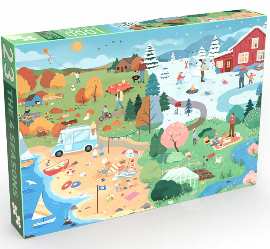 Penny Puzzle The 4 Seasons Puzzle 1000pcs