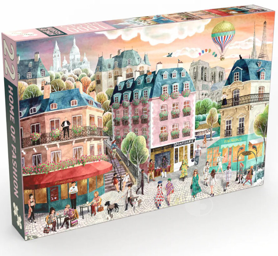 Penny Puzzle Home of Fashion Puzzle 1000pcs