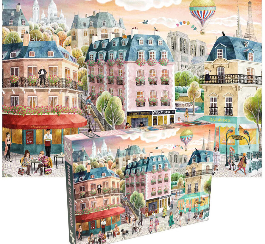 Penny Puzzle Home of Fashion Puzzle 1000pcs