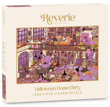 Reverie Puzzles Reverie Halloween House Party Puzzle 1500pcs CANADA ONLY