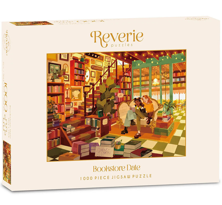 Reverie Bookstore Date Puzzle 1000pcs CANADA ONLY