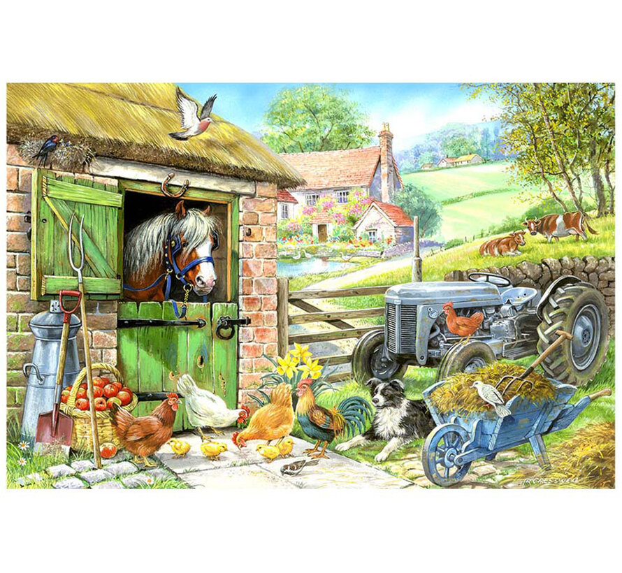 House of Puzzles Down On The Farm Puzzle Big 250pcs