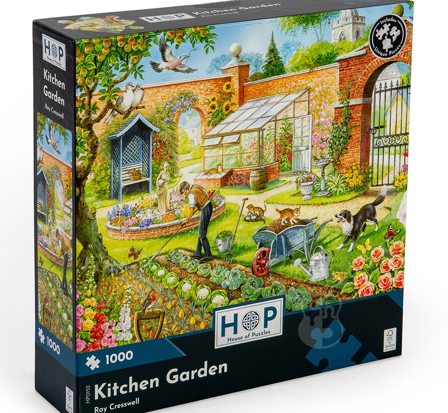 House of Puzzles Kitchen Garden Puzzle 1000pcs