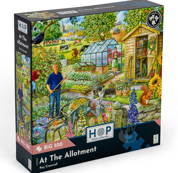 House of Puzzles House of Puzzles At The Allotment Puzzle Big 500pcs