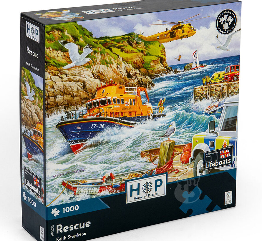 House of Puzzles Rescue Puzzle 1000pcs