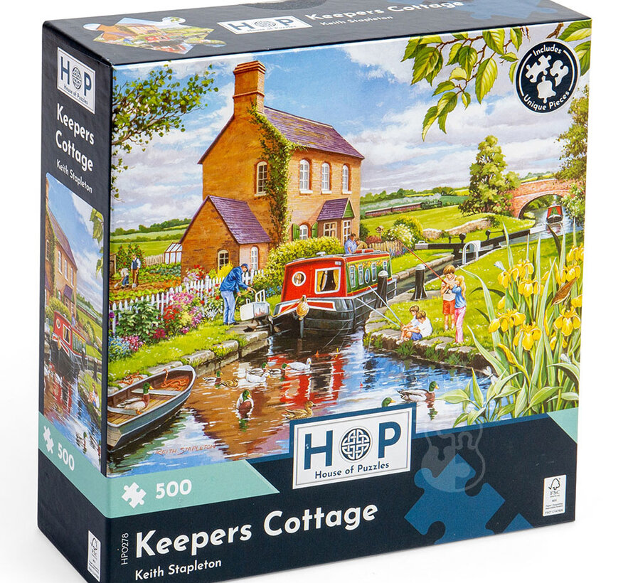 House of Puzzles Keepers Cottage Puzzle 500pcs