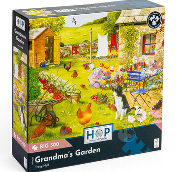 House of Puzzles House of Puzzles Grandma's Garden Puzzle Big 500pcs