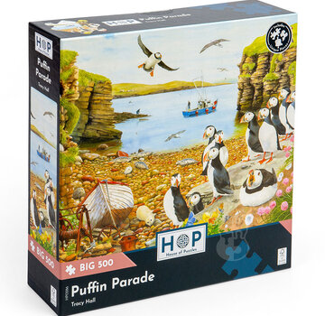 House of Puzzles House of Puzzles Puffin Parade Puzzle Big 500pcs