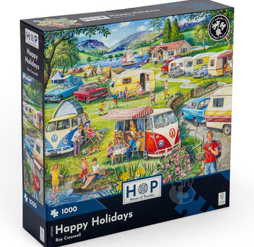 House of Puzzles House of Puzzles Happy Holidays Puzzle 1000pcs