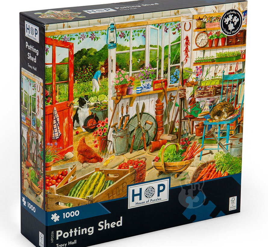 House of Puzzles Potting Shed Puzzle 1000pcs