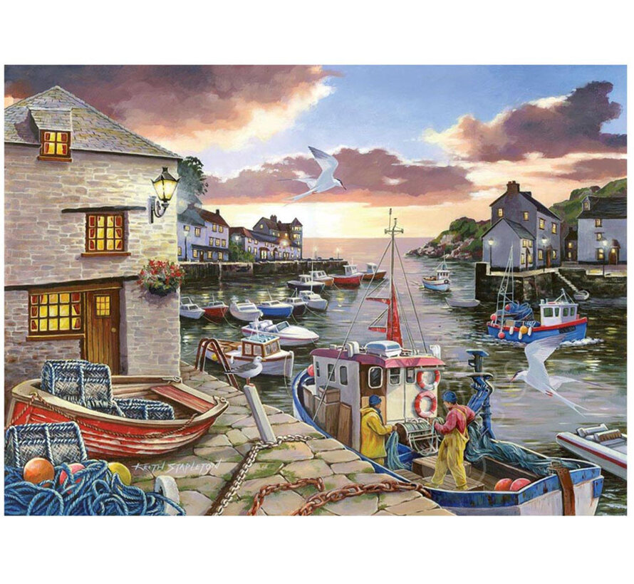 House of Puzzles Harbour Lights Puzzle Big 250pcs