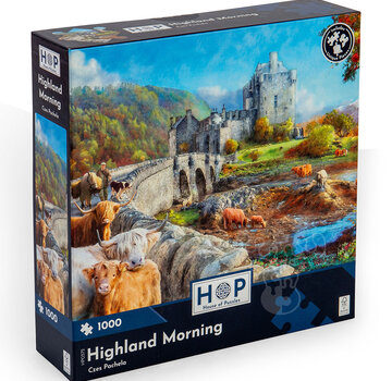 House of Puzzles House of Puzzles Highland Morning Puzzle 1000pcs