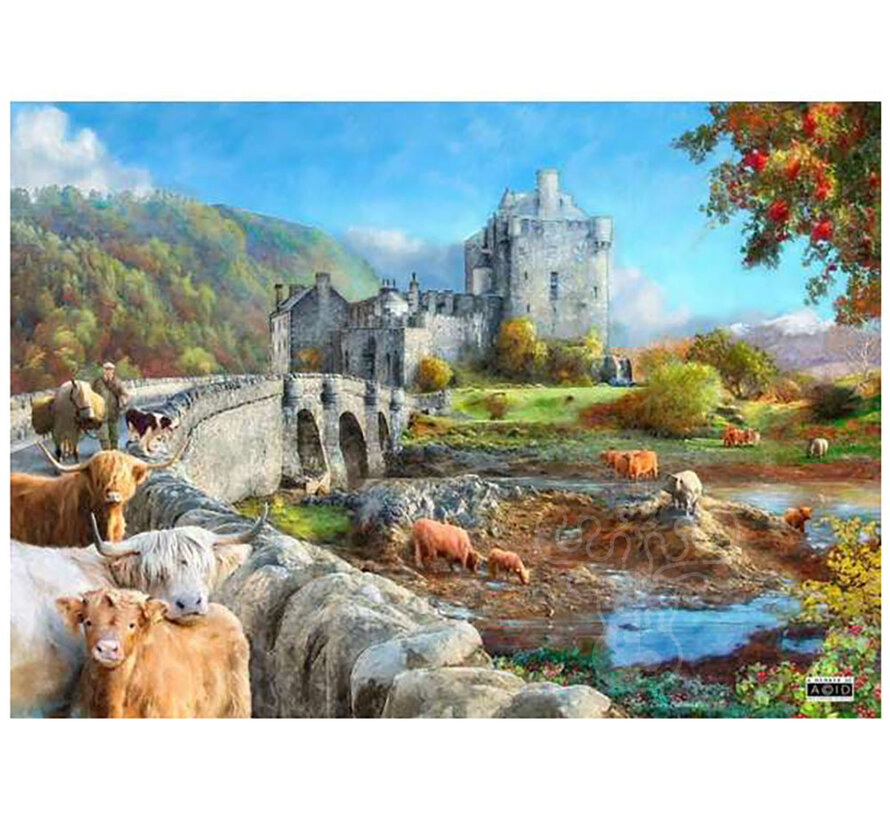 House of Puzzles Highland Morning Puzzle 1000pcs