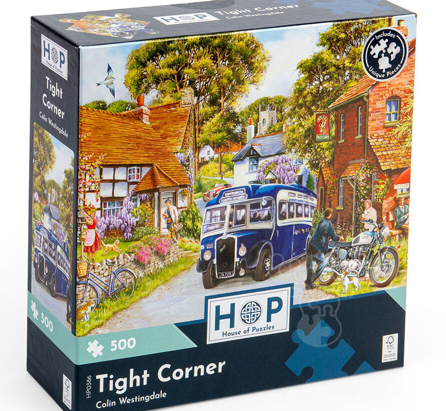 House of Puzzles Tight Corner Puzzle 500pcs