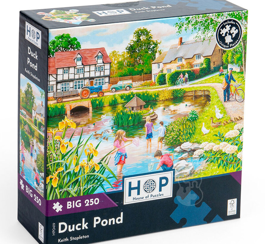 House of Puzzles Duck Pond Puzzle Big 250pcs