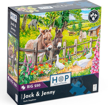 House of Puzzles House of Puzzles Jack & Jenny Puzzle Big 250pcs