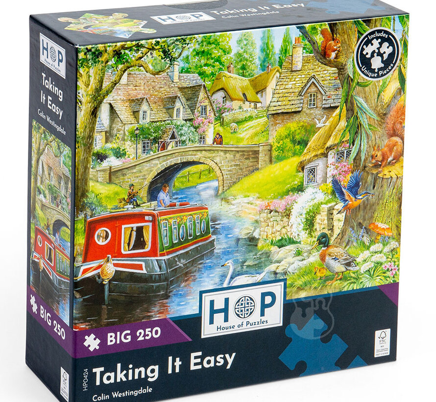 House of Puzzles Taking It Easy Puzzle Big 250pcs