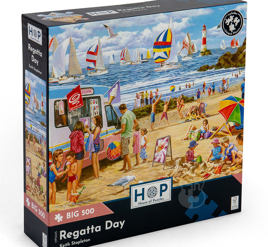 House of Puzzles Regatta Day Puzzle Big 500pcs