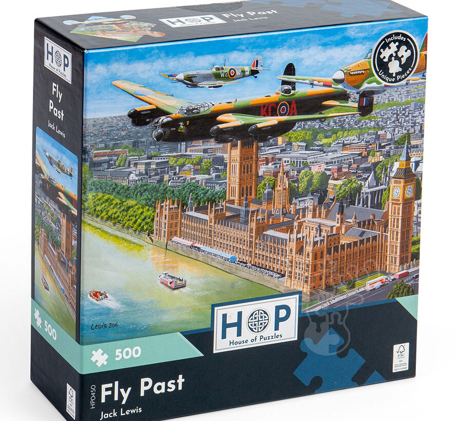 House of Puzzles Fly Past Puzzle 500pcs