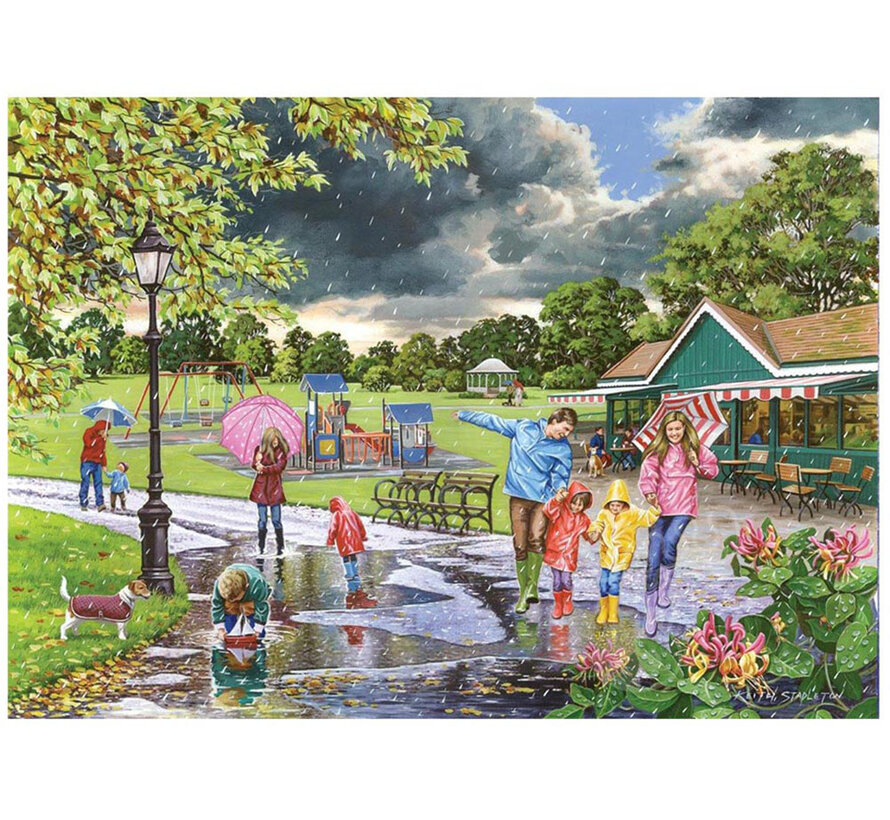 House of Puzzles Puddles Puzzle 500pcs