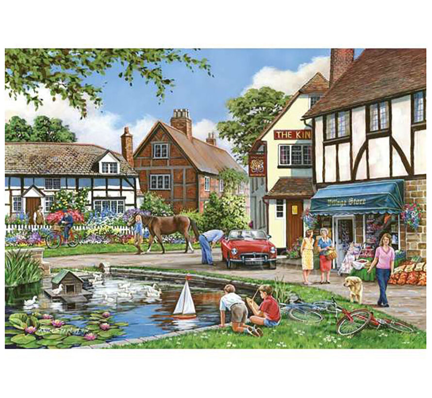 House of Puzzles A Busy Day Puzzle 1000pcs