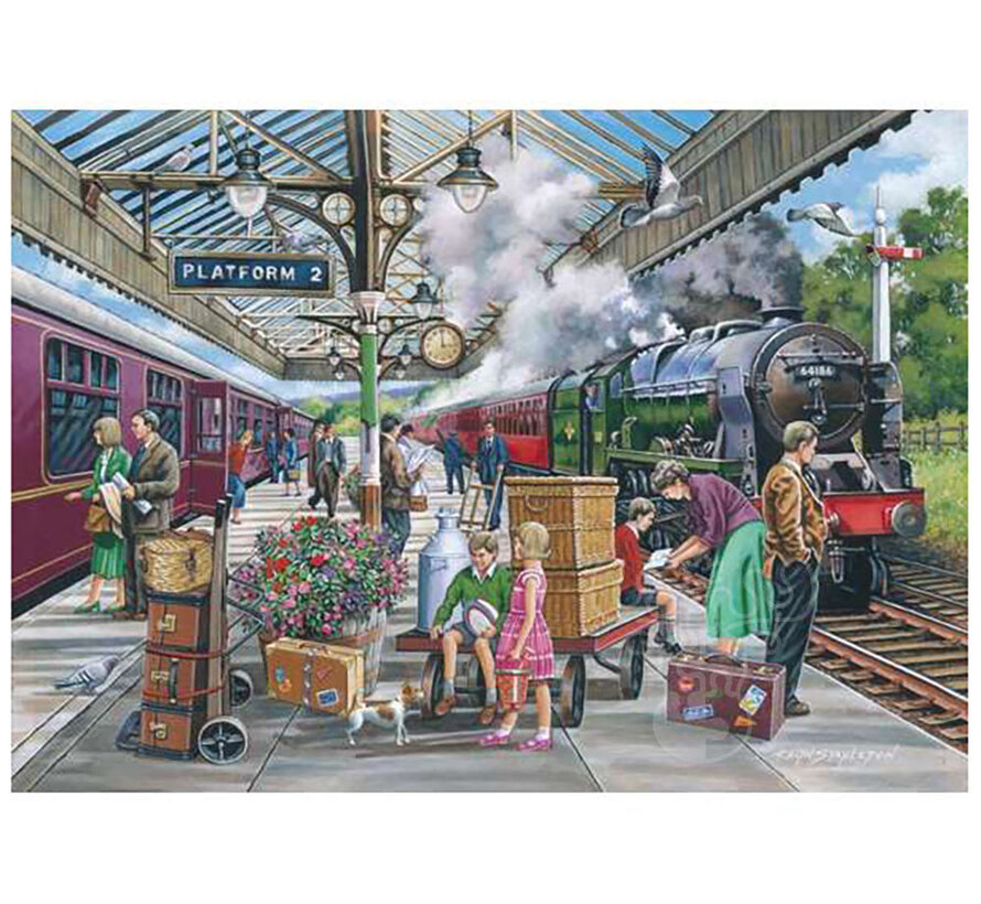 House of Puzzles Ready To Roll Spot the Difference Puzzle 1000pcs