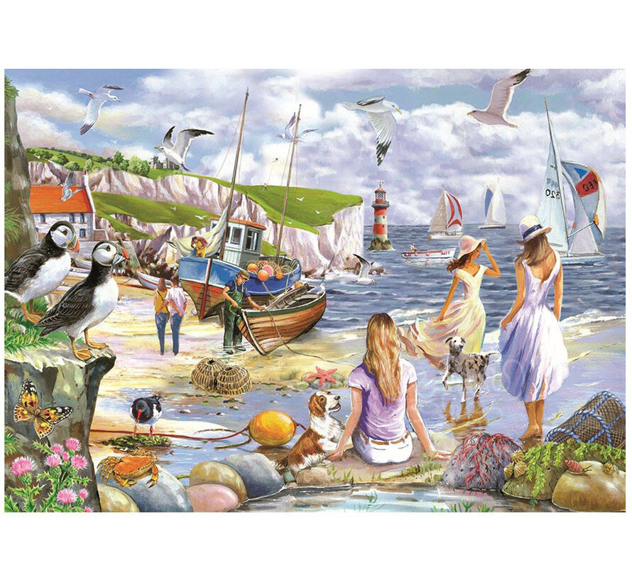 House of Puzzles Sea Shore Breezes Puzzle Big 500pcs