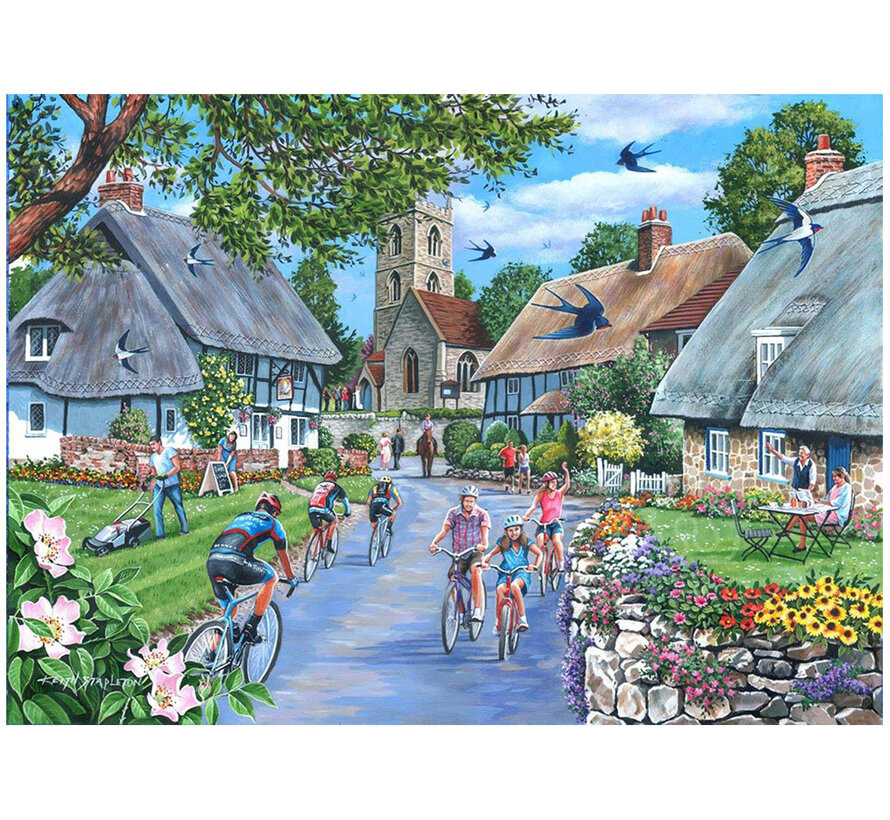 House of Puzzles Sunday Morning Puzzle Big 500pcs